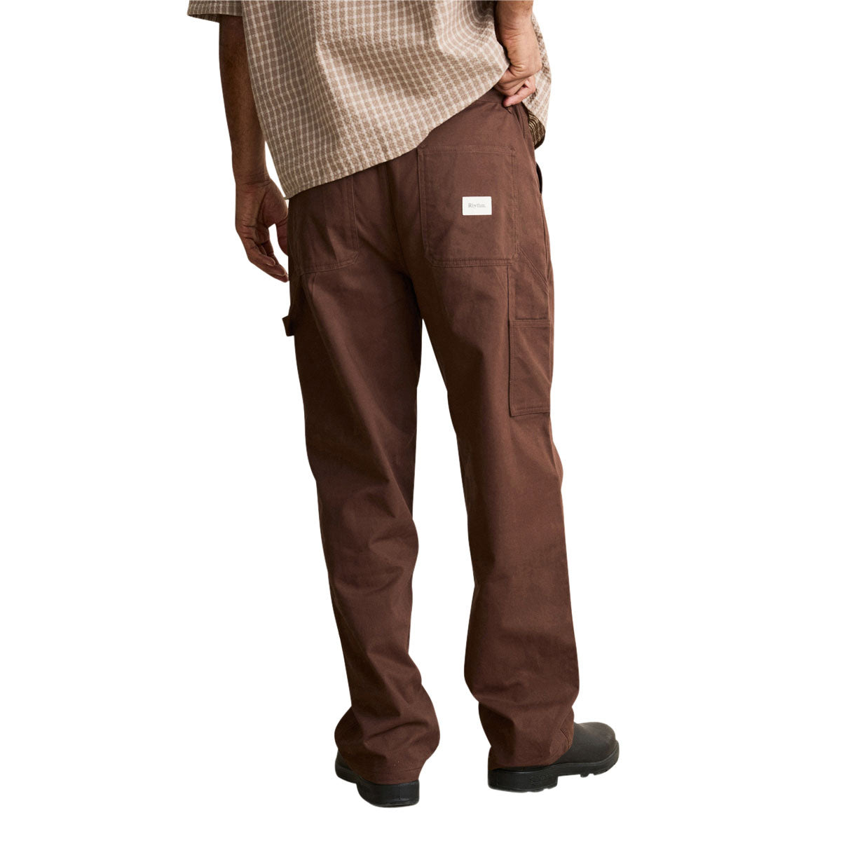 Rhythm Twill Carpenter Pants - Brown image 2