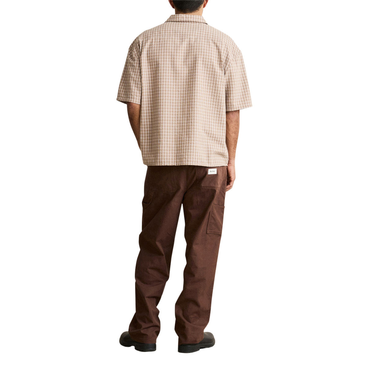 Rhythm Frequency Check Shirt - Caramel image 4