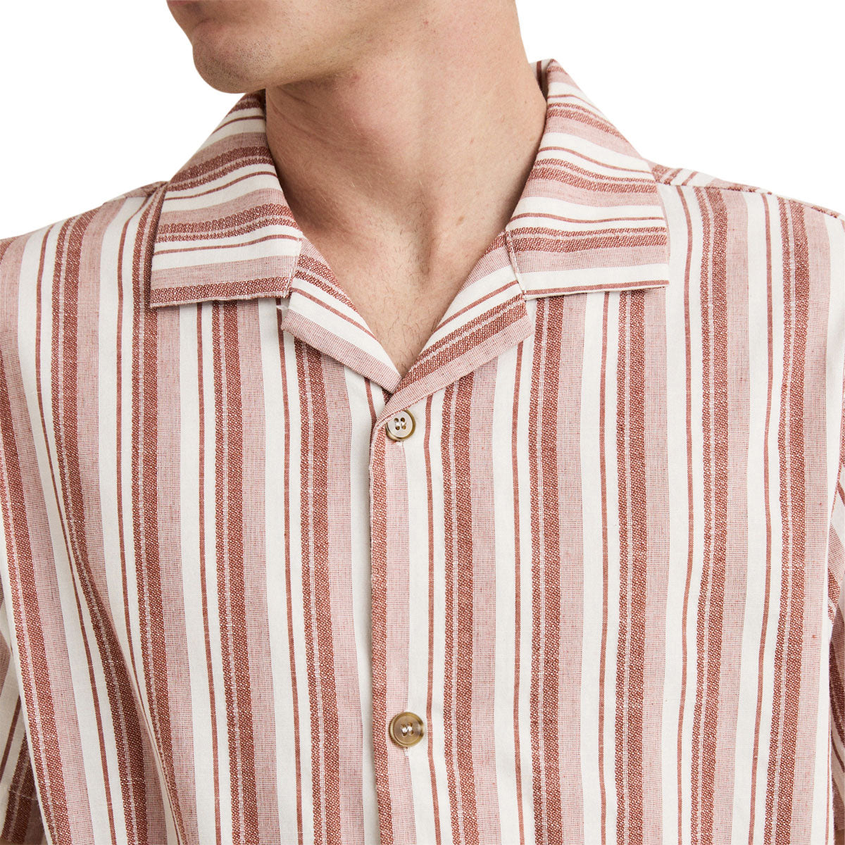 Rhythm Vacation Stripe Shirt - Natural 2026 image 3