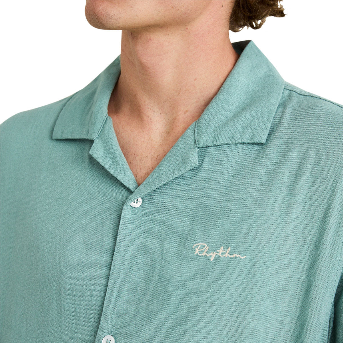 Rhythm Lucas Shirt - Seafoam image 3