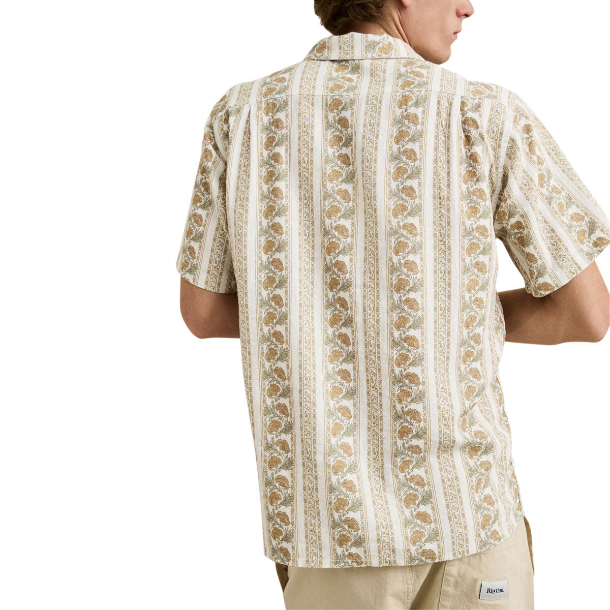 Rhythm Paisley Stripe Shirt - Natural image 2