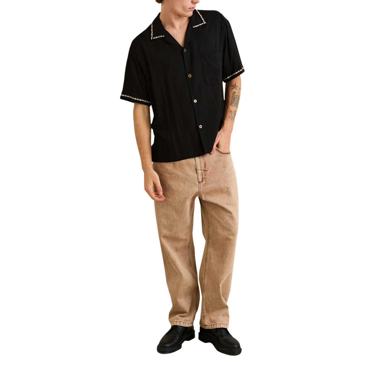 Rhythm Diego Shirt - Black image 4