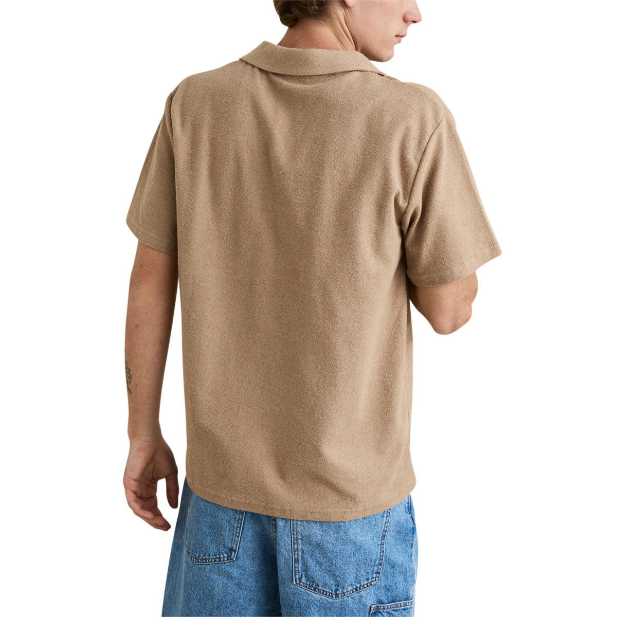 Rhythm Vintage Terry Polo Shirt - Incense image 2