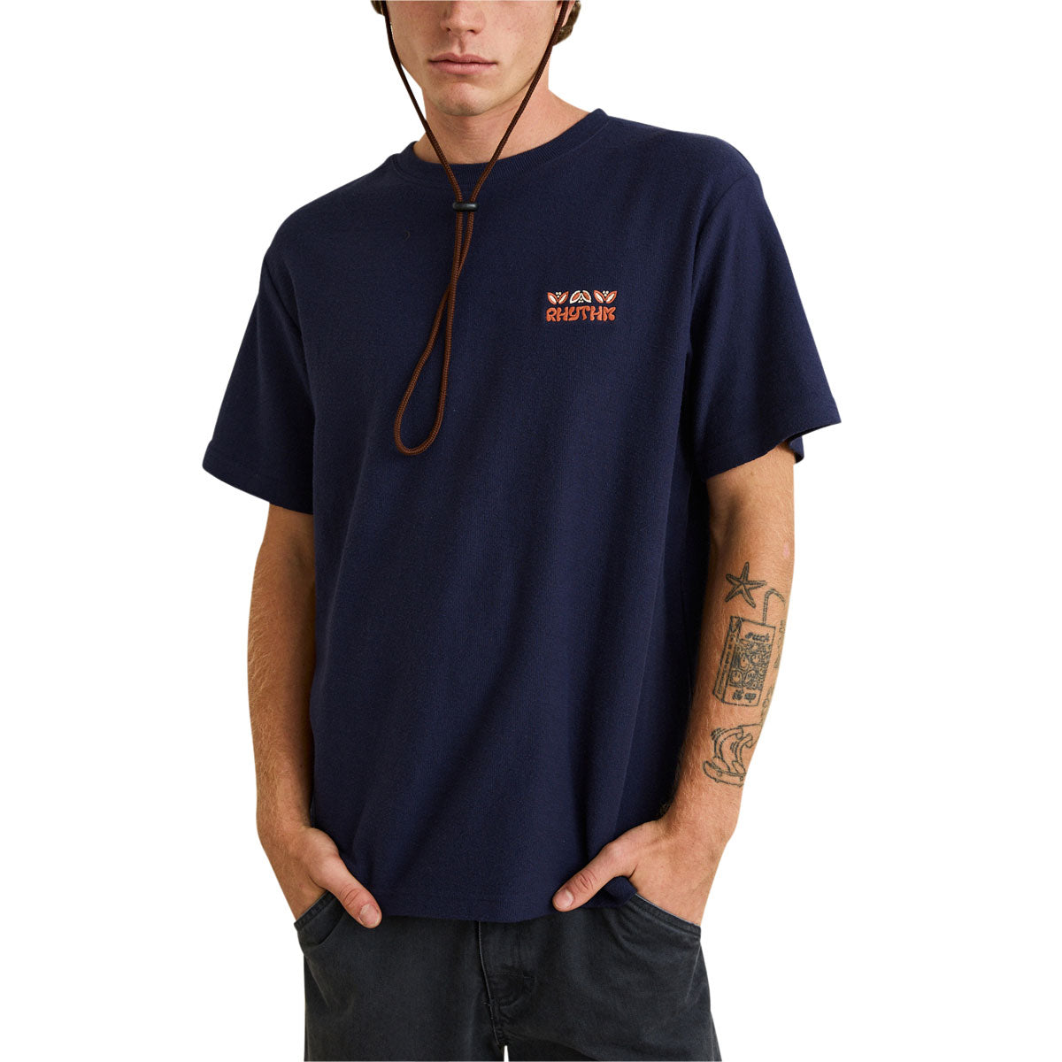 Rhythm Diego T-Shirt - Navy image 2