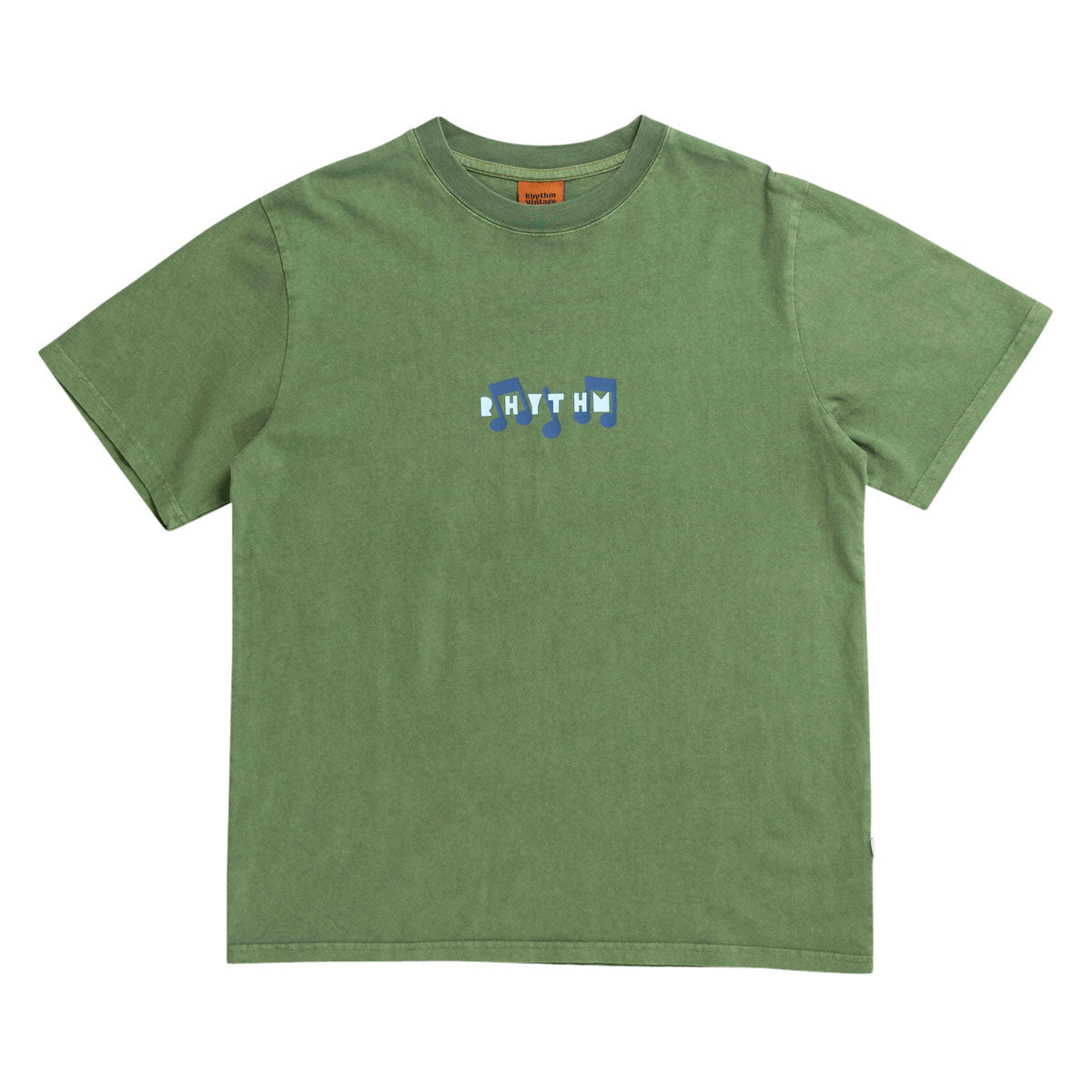 Rhythm Radio Sounds Vintage T-Shirt - Dill image 1