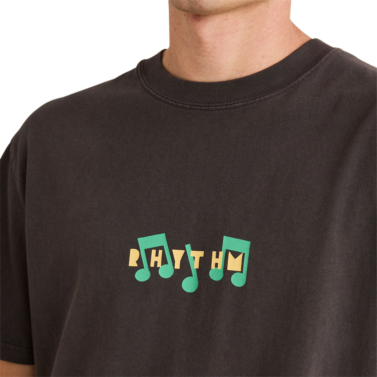 Rhythm Radio Sounds Vintage T-Shirt - Vintage Black image 5
