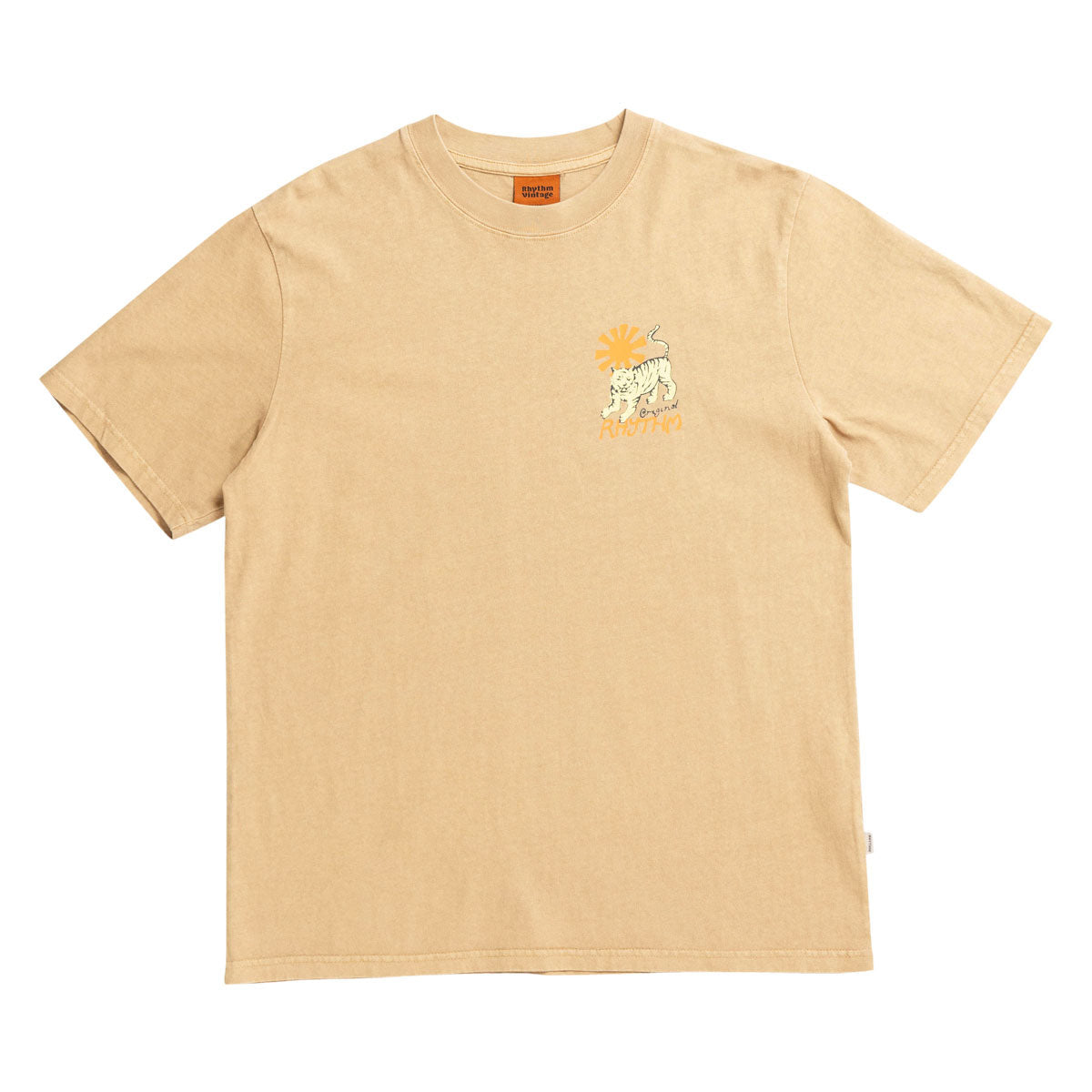 Rhythm Tiger Vintage T-Shirt - Sand image 1