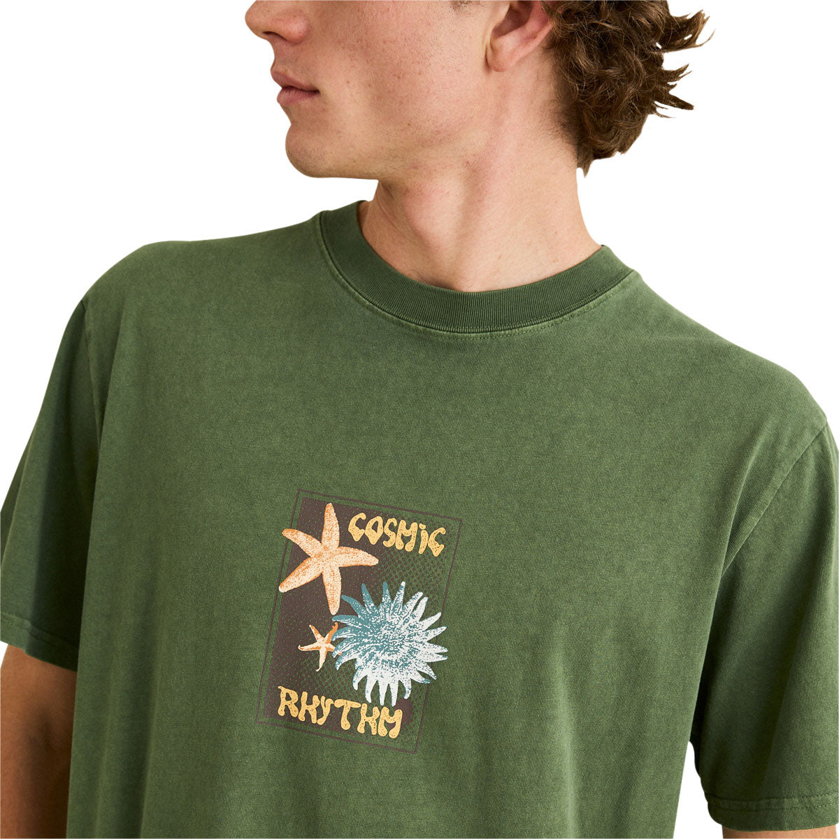 Rhythm Starfish Vintage T-Shirt - Dill image 3