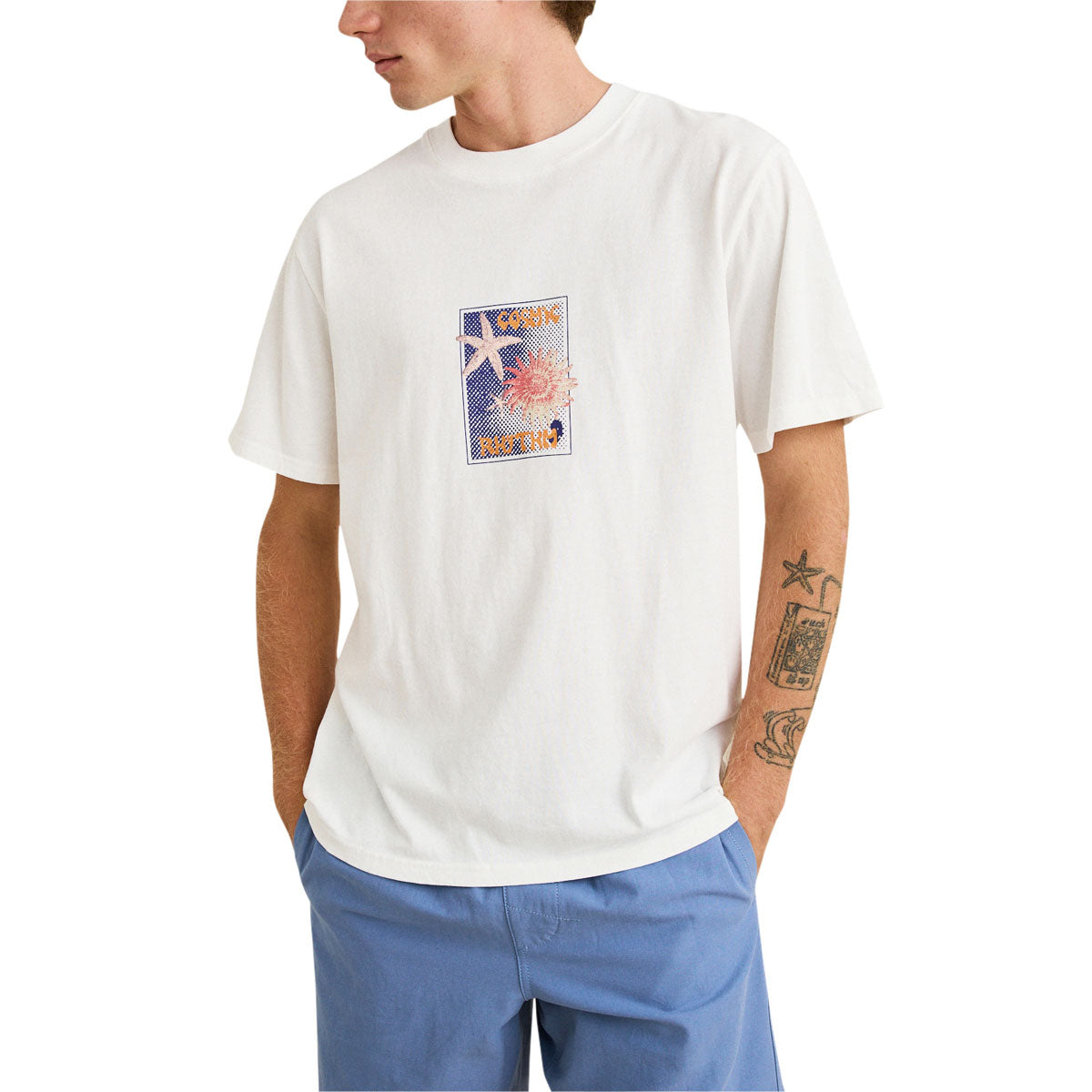 Rhythm Starfish Vintage T-Shirt - Vintage White image 2