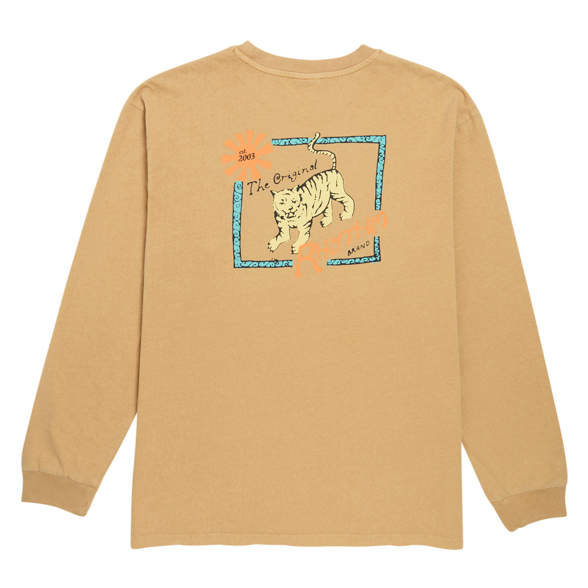 Rhythm Tiger Vintage Long Sleeve T-Shirt - Sand image 2