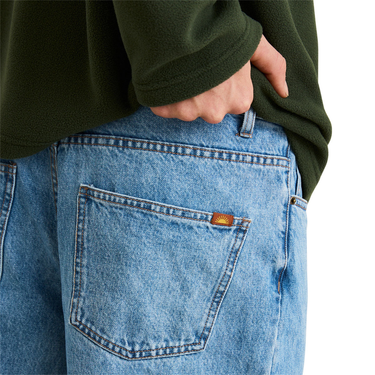 Rhythm Essential Jeans - Worn Indigo 2026 image 3