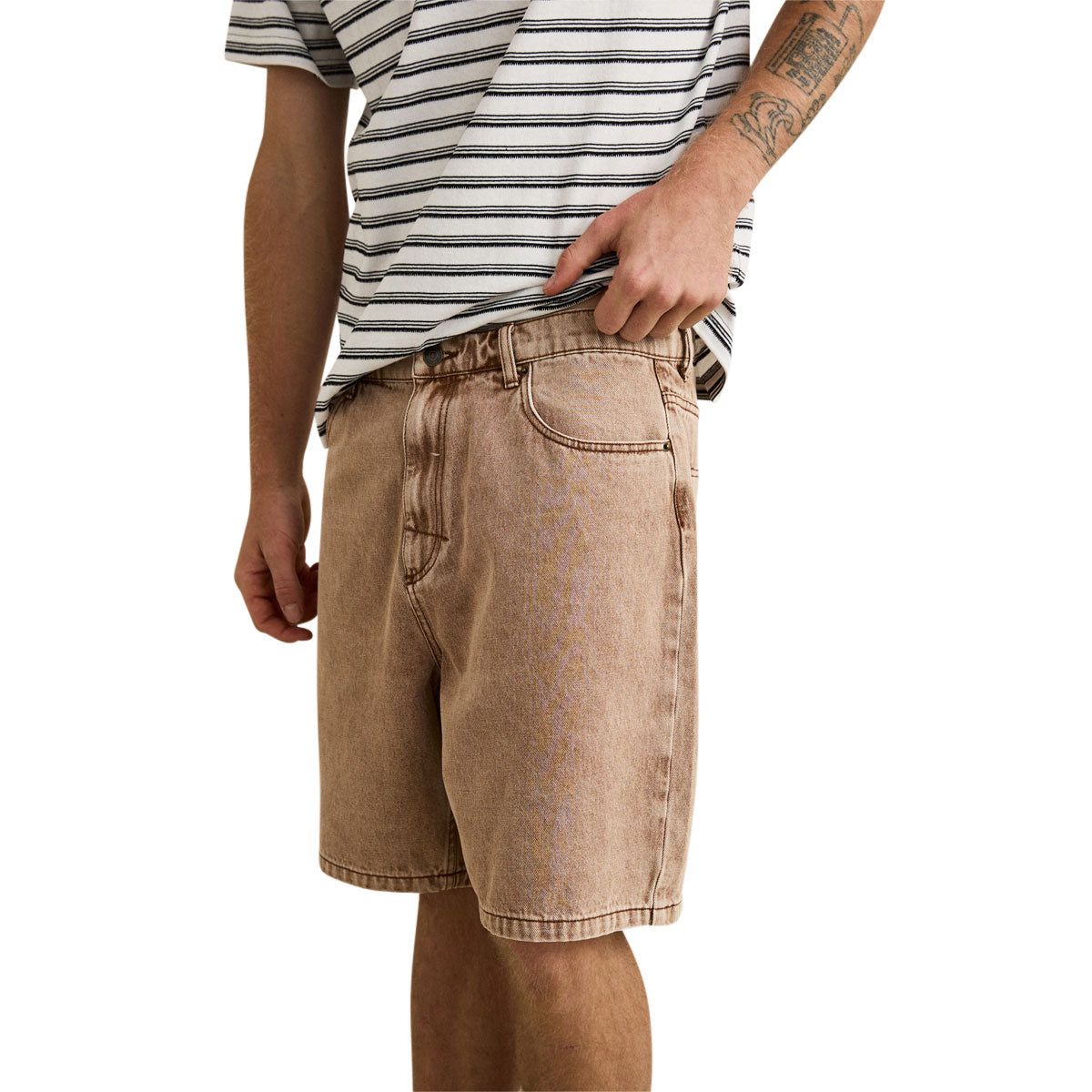 Rhythm Toby Denim Shorts - Cedar image 2