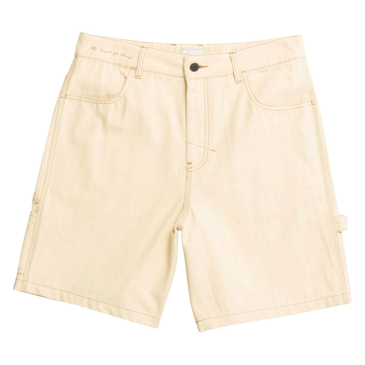 Rhythm Depot Shorts - Ecru image 1