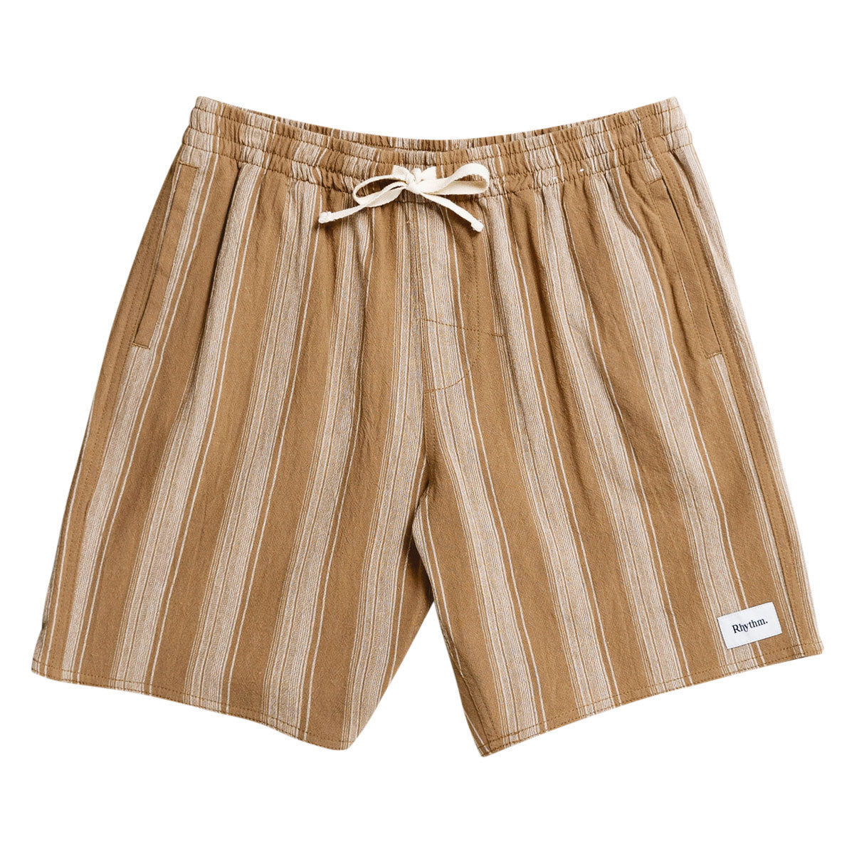Rhythm Jacquard Stripe Jam Shorts - Sand image 1