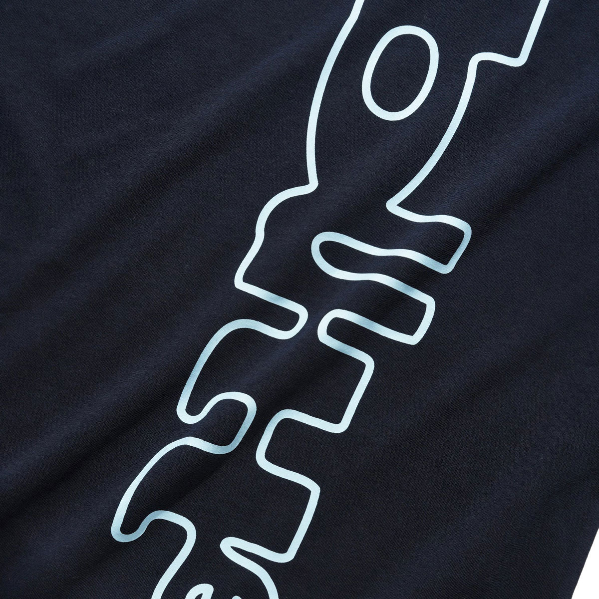 Butter Goods Warped T-Shirt - Navy image 2