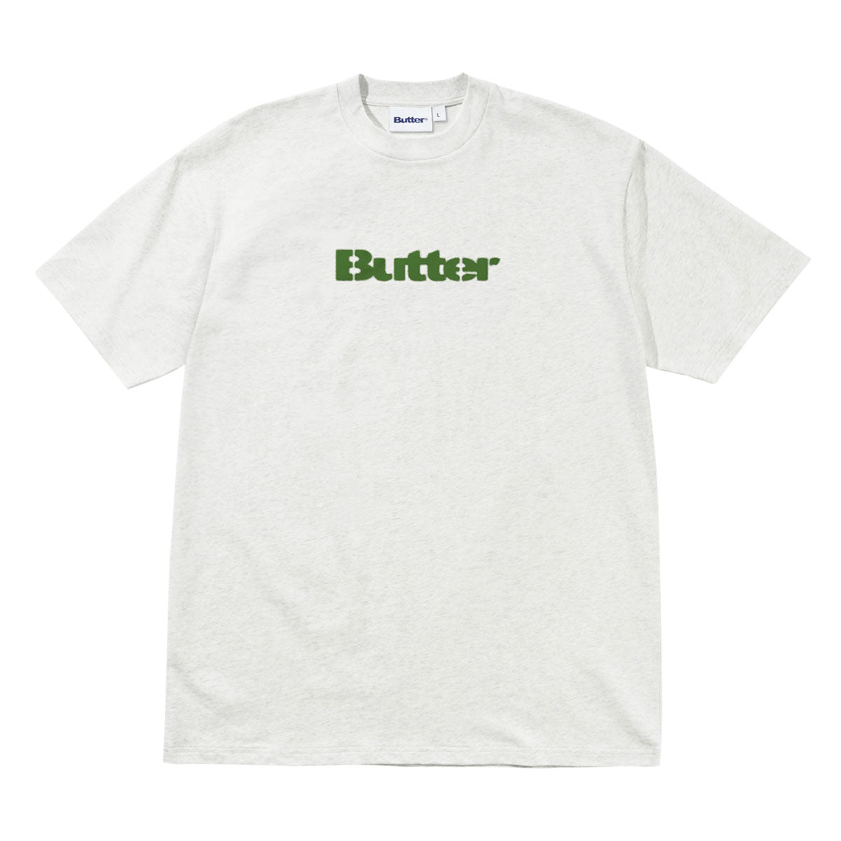 Butter Goods Stencil Logo T-Shirt - Ash image 1