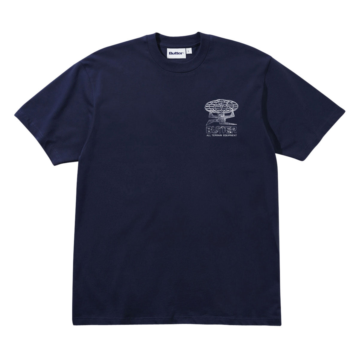 Butter Goods Terrain T-Shirt - Midnight image 1