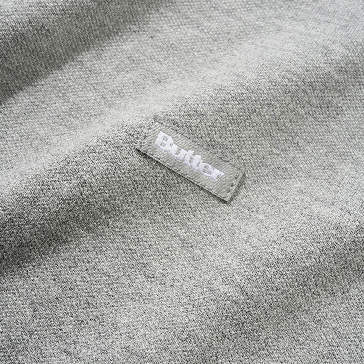 Butter Goods Pique T-Shirt - Ash image 2