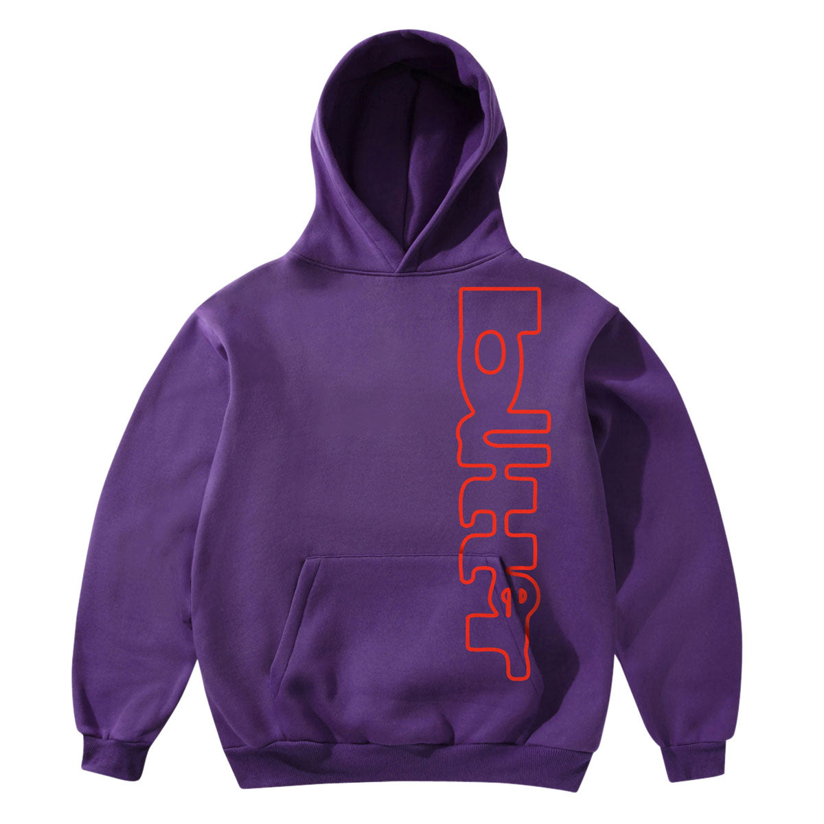 Butter Goods Warped Hoodie - Purple image 1