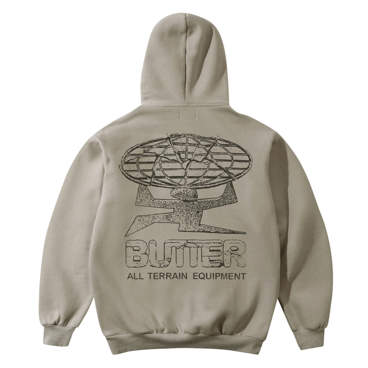 Butter Goods Terrain Hoodie - Stone image 1