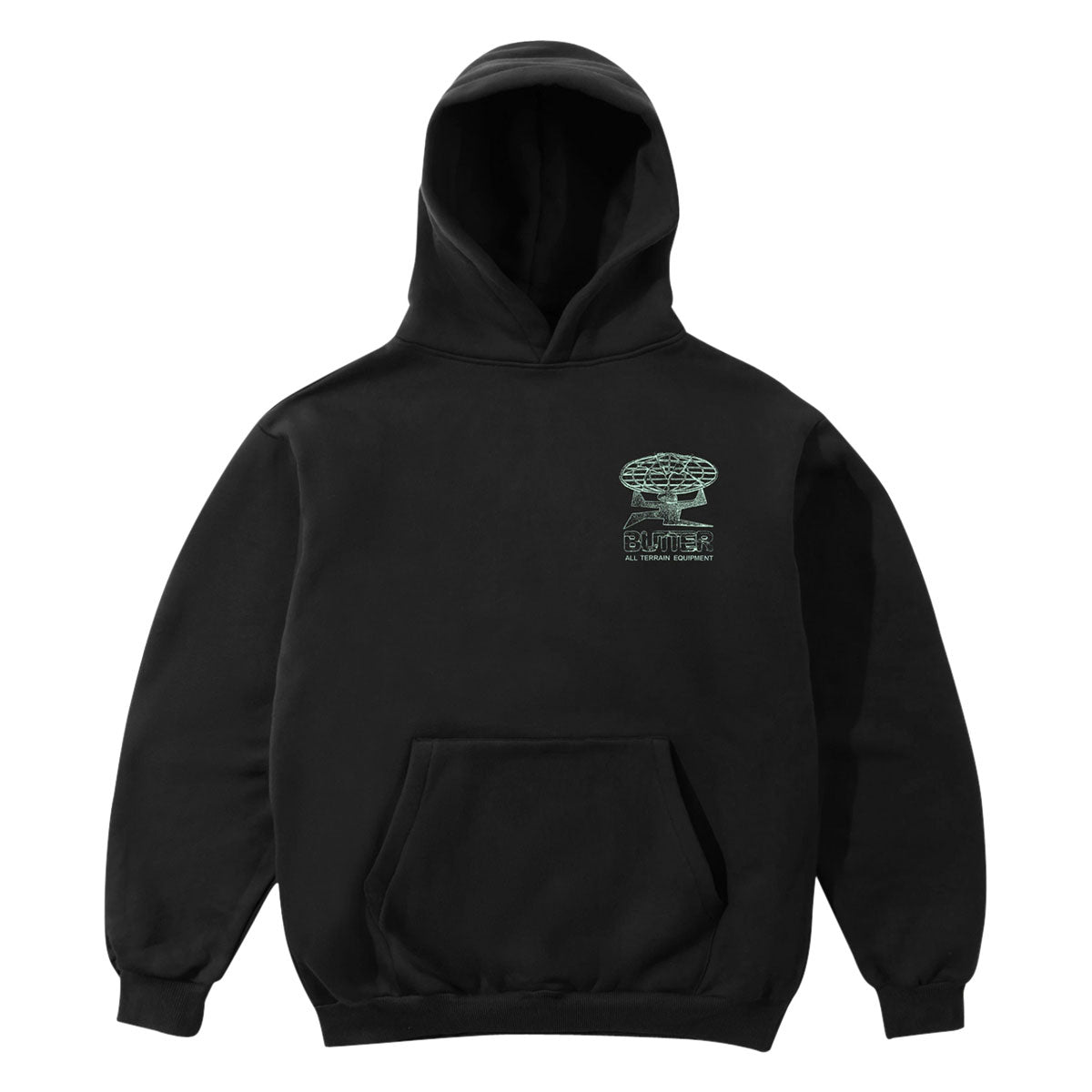 Butter Goods Terrain Hoodie - Black image 2