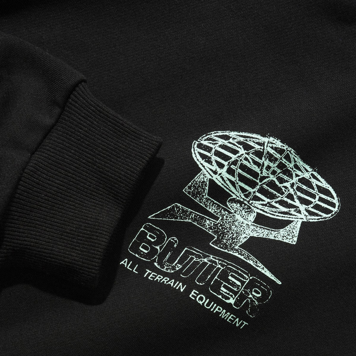 Butter Goods Terrain Hoodie - Black image 3
