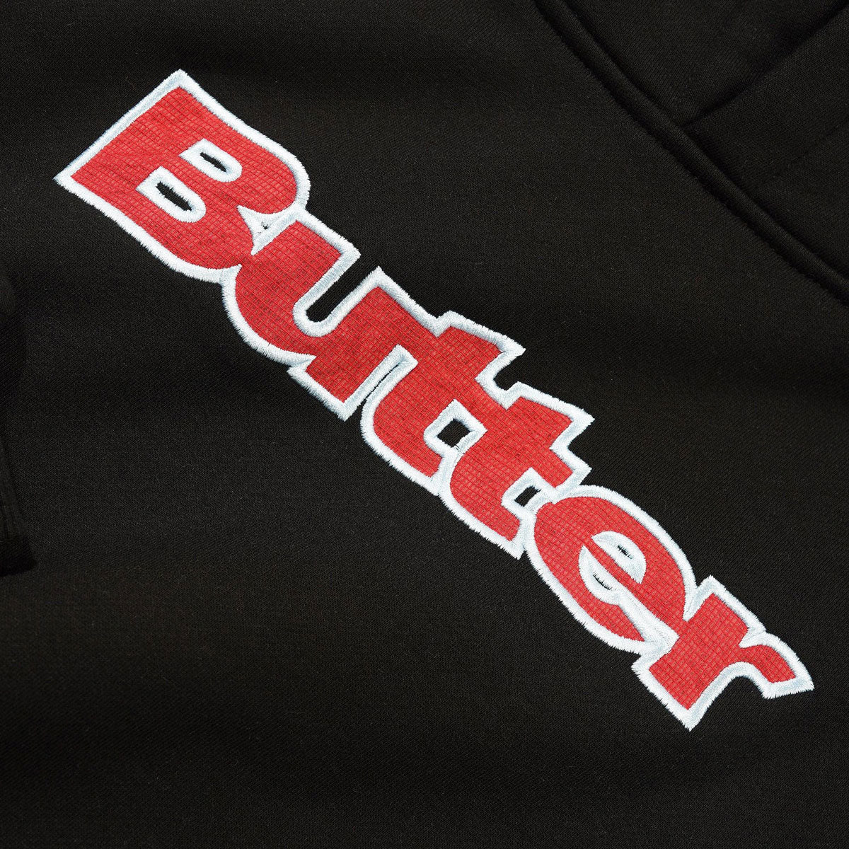 Butter Goods Ripstop Logo Applique Hoodie - Black image 2