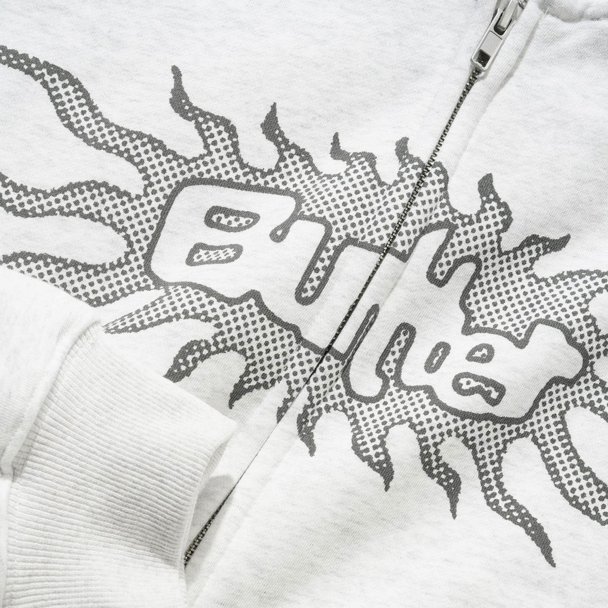 Butter Goods Solar Zip-Thru Hoodie - Ash image 2