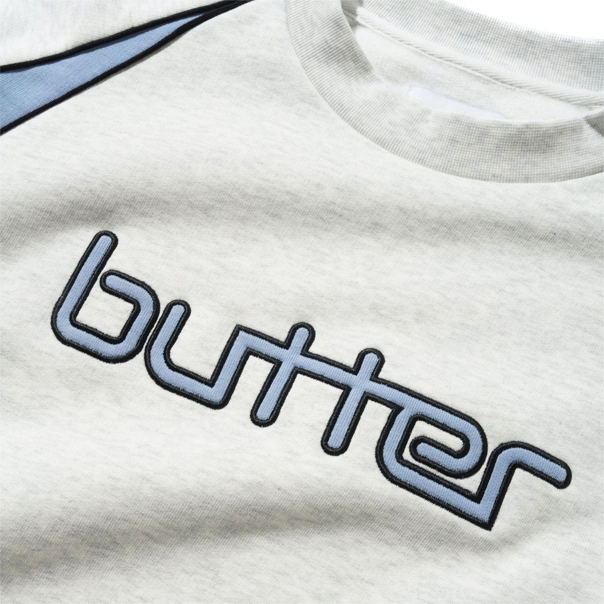Butter Goods Match Crewneck Sweatshirt - Ash image 2
