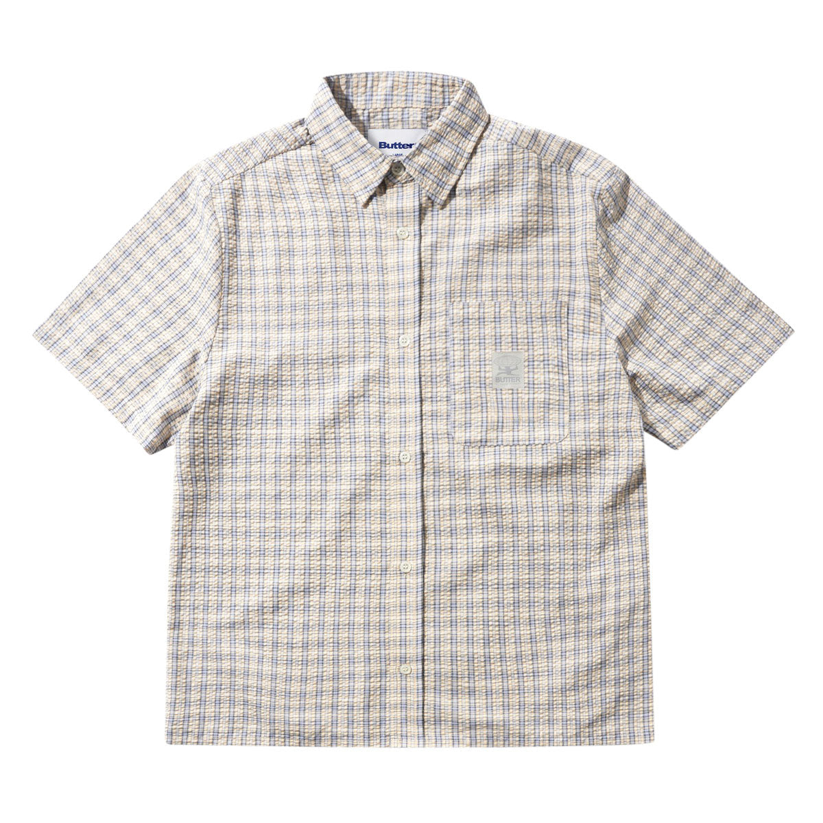Butter Goods Equipment Shirt - Blue/Yellow image 1