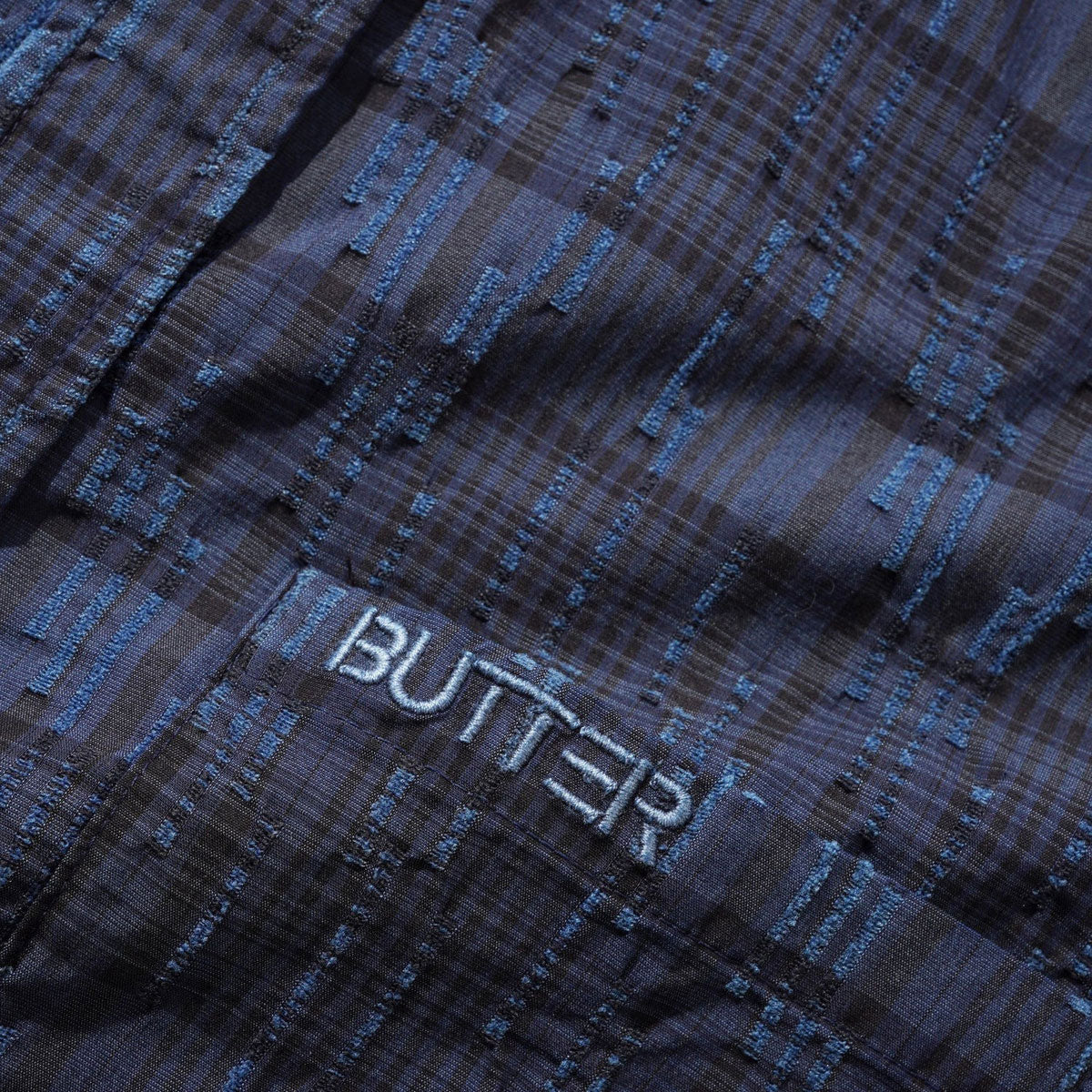 Butter Goods Spring Shirt - Overdye Navy image 2