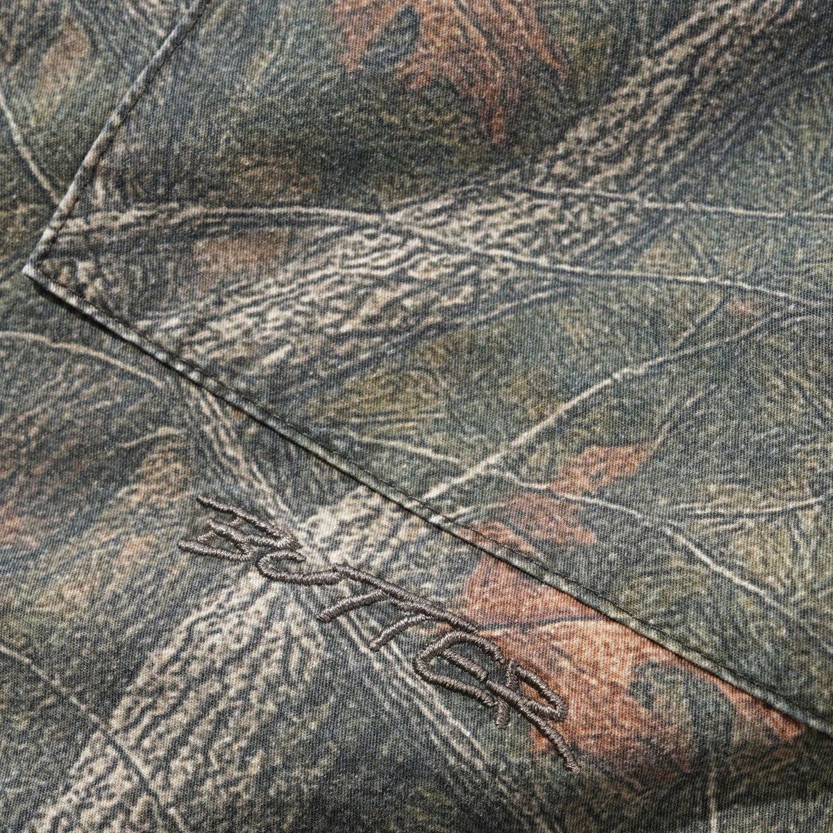 Butter Goods Yard Long Sleeve Shirt - Forest Camo image 2