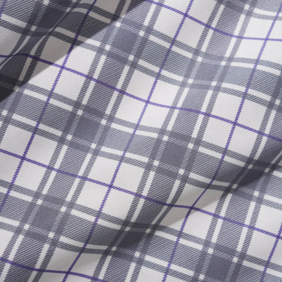 Butter Goods Plaid Nylon Jacket - Grey image 4