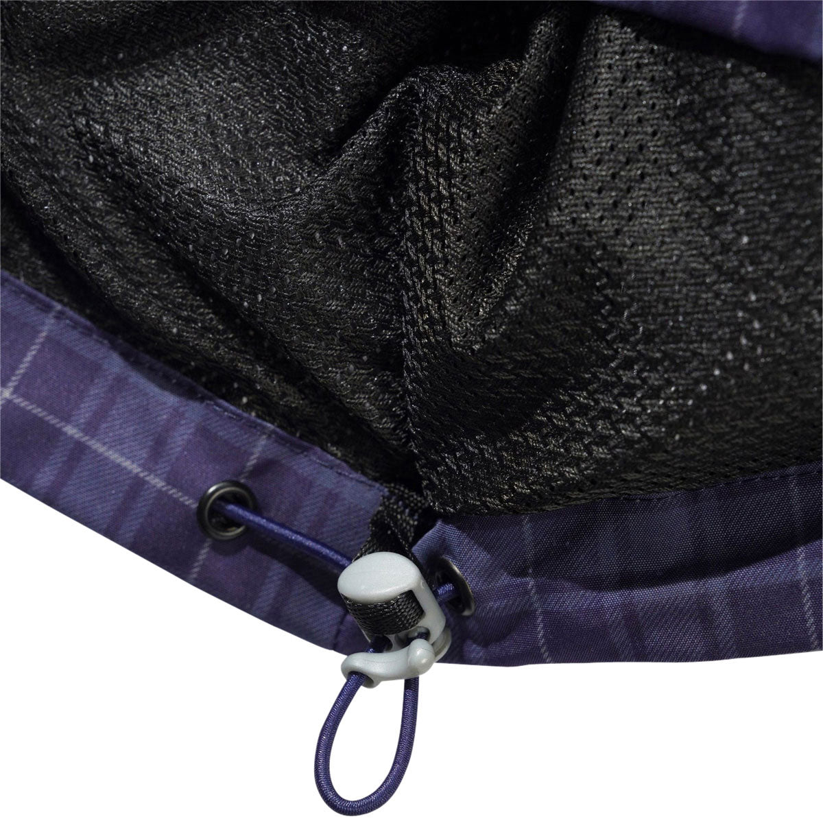 Butter Goods Plaid Nylon Jacket - Navy image 3