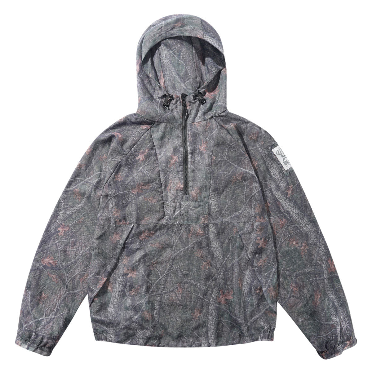 Butter Goods Fine Mesh Anorak Jacket - Forest Camo image 1
