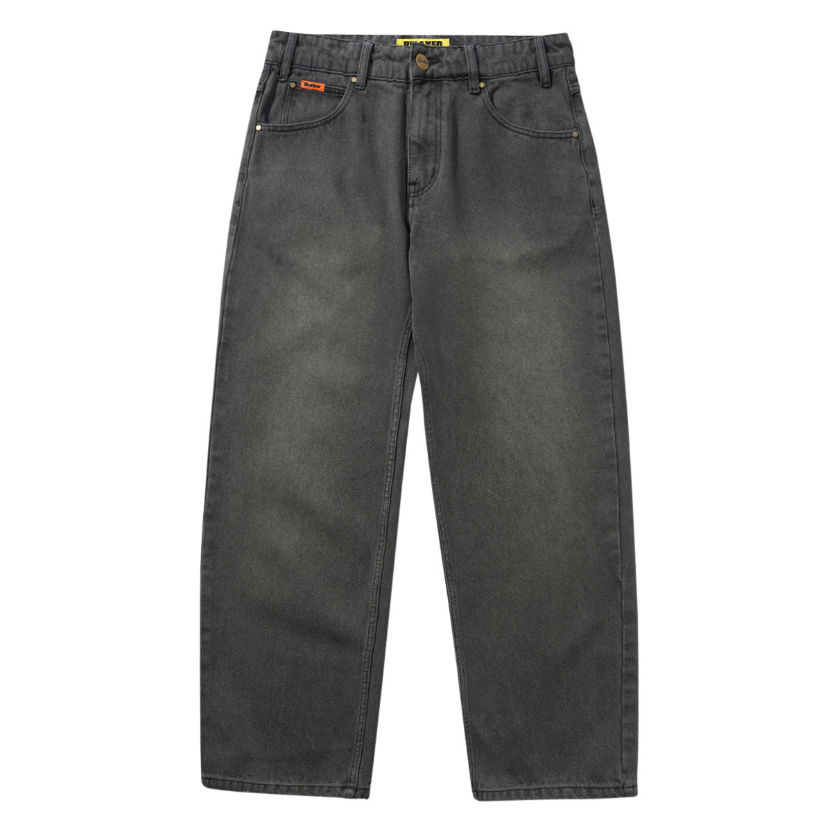 Butter Goods Relaxed Denim Jeans - Faded Black image 1