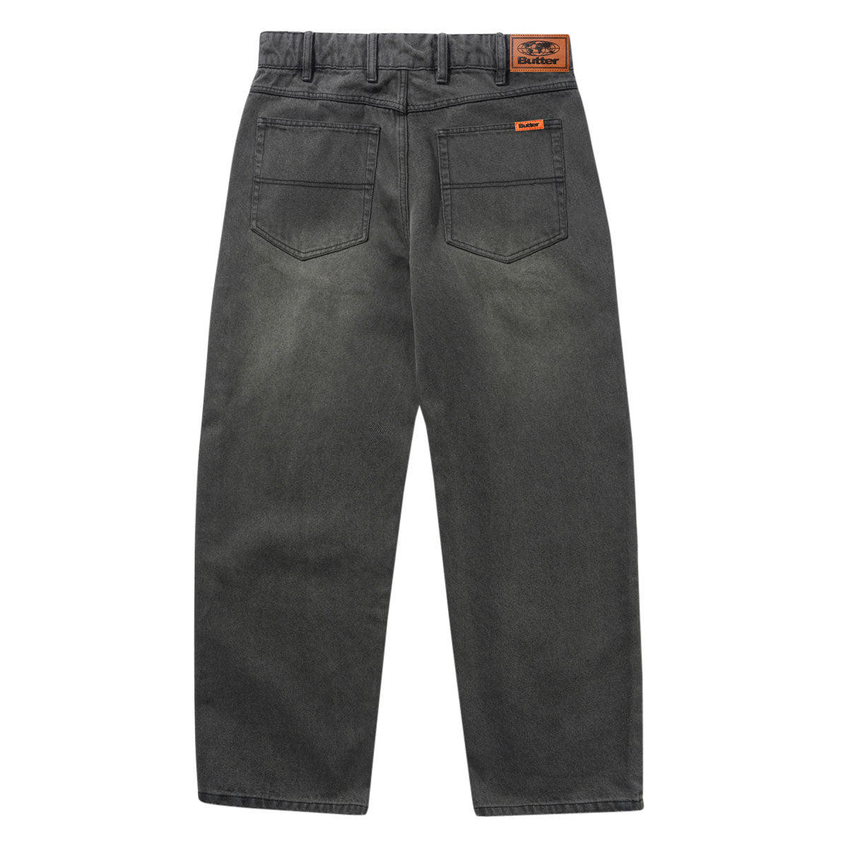 Butter Goods Relaxed Denim Jeans - Faded Black image 2