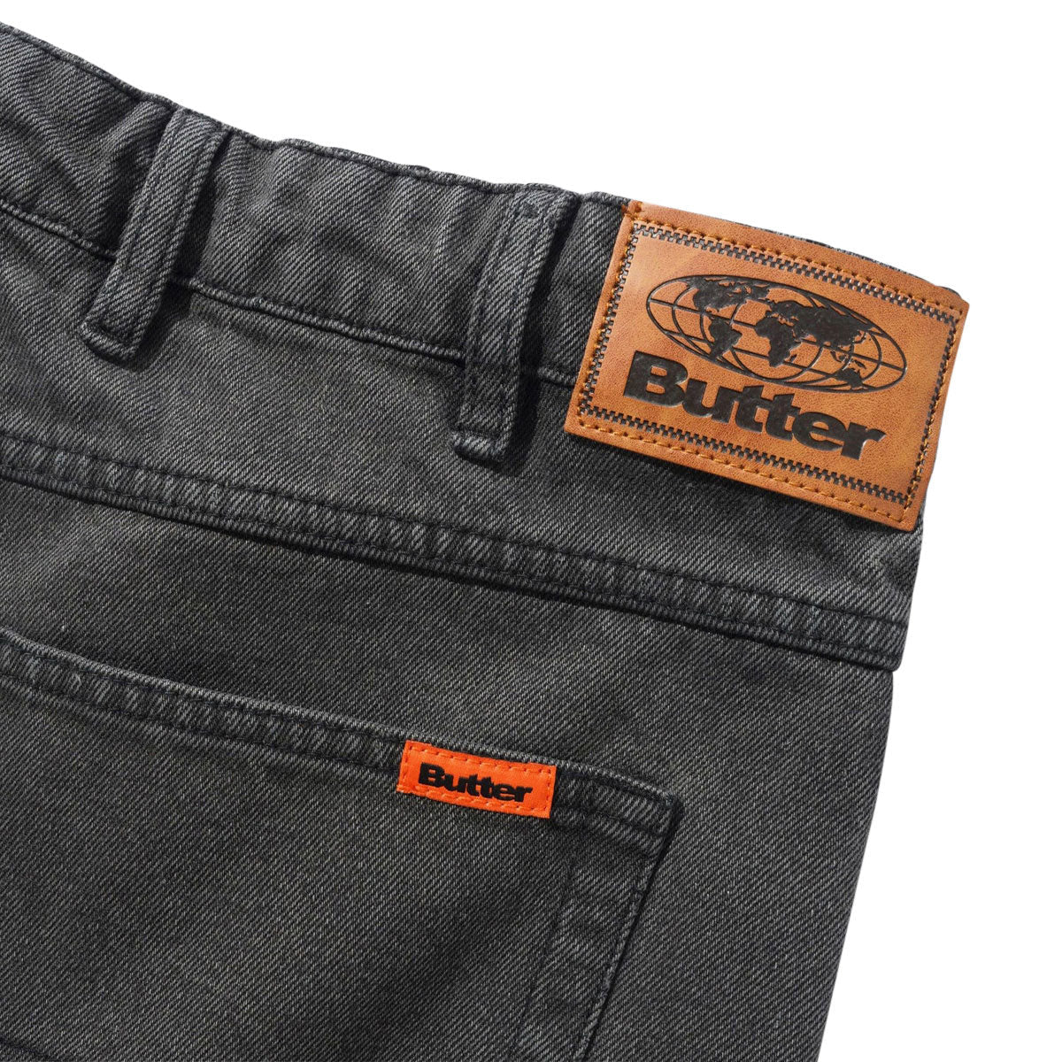 Butter Goods Relaxed Denim Jeans - Faded Black image 4