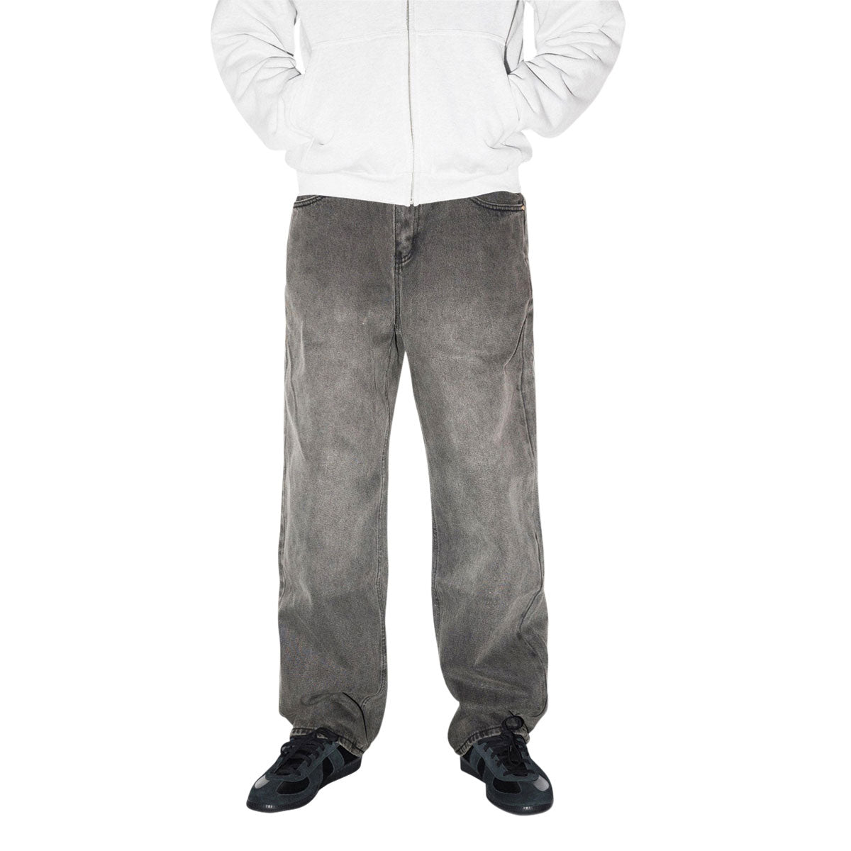 Butter Goods Relaxed Denim Jeans - Faded Black image 5
