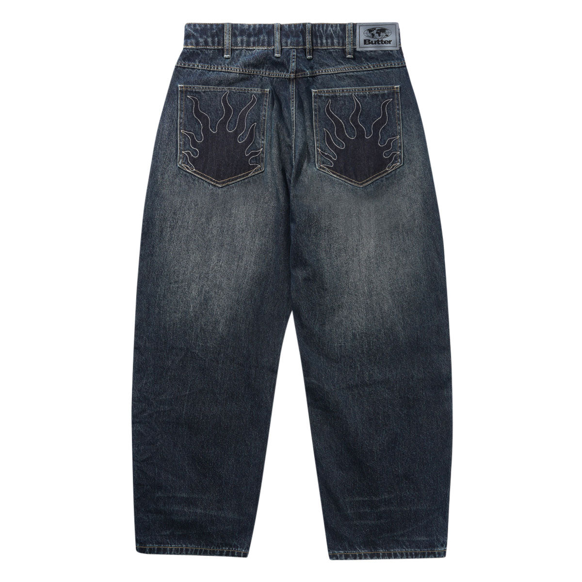 Butter Goods Solar Fade Denim Jeans - Blue Tint Ripple image 2