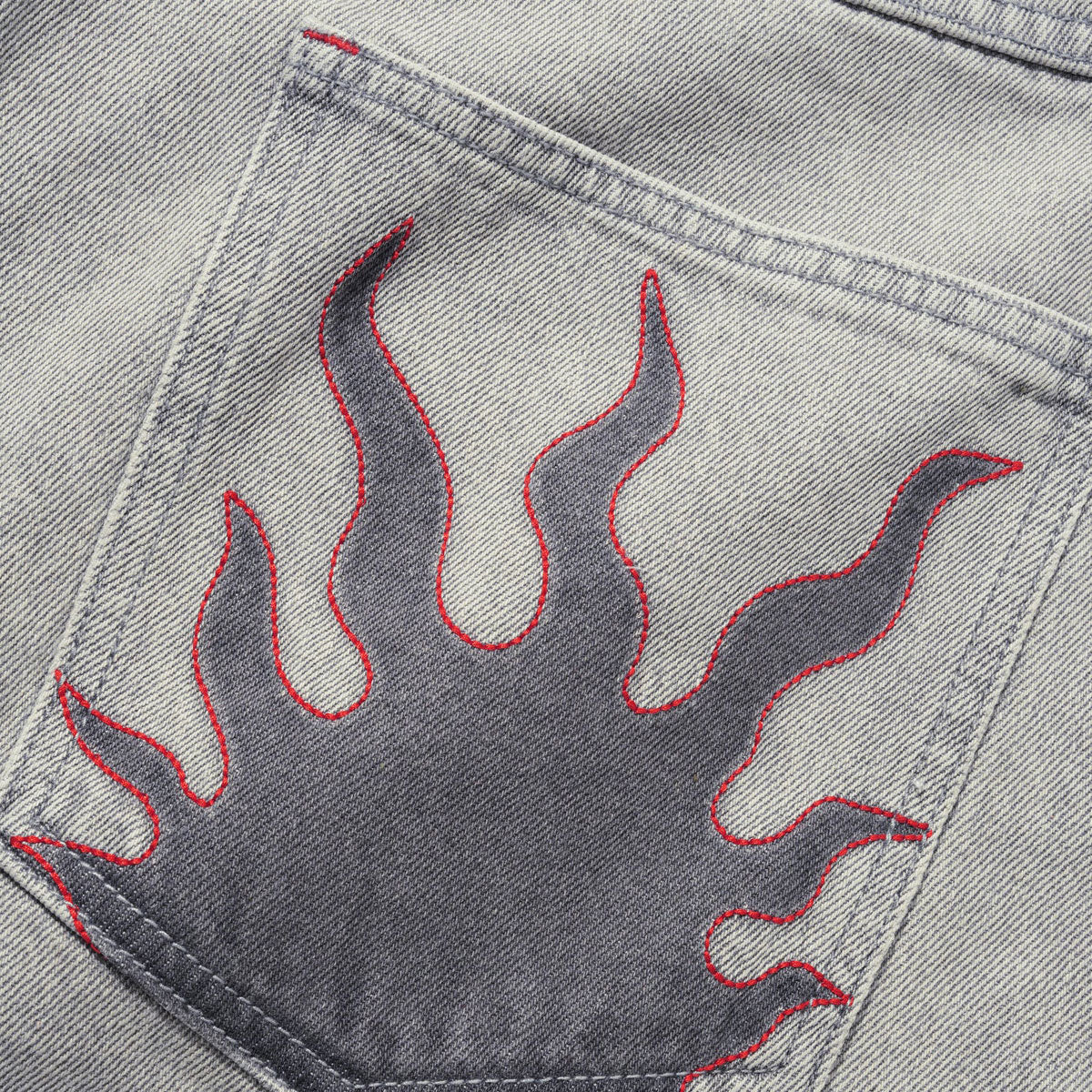Butter Goods Solar Fade Denim Jeans - Grey Wash image 4