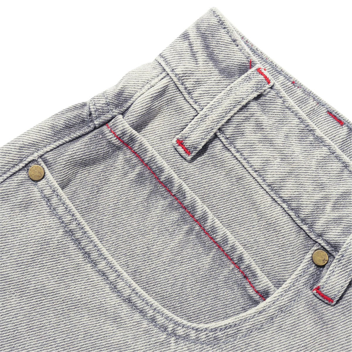 Butter Goods Solar Fade Denim Jeans - Grey Wash image 5