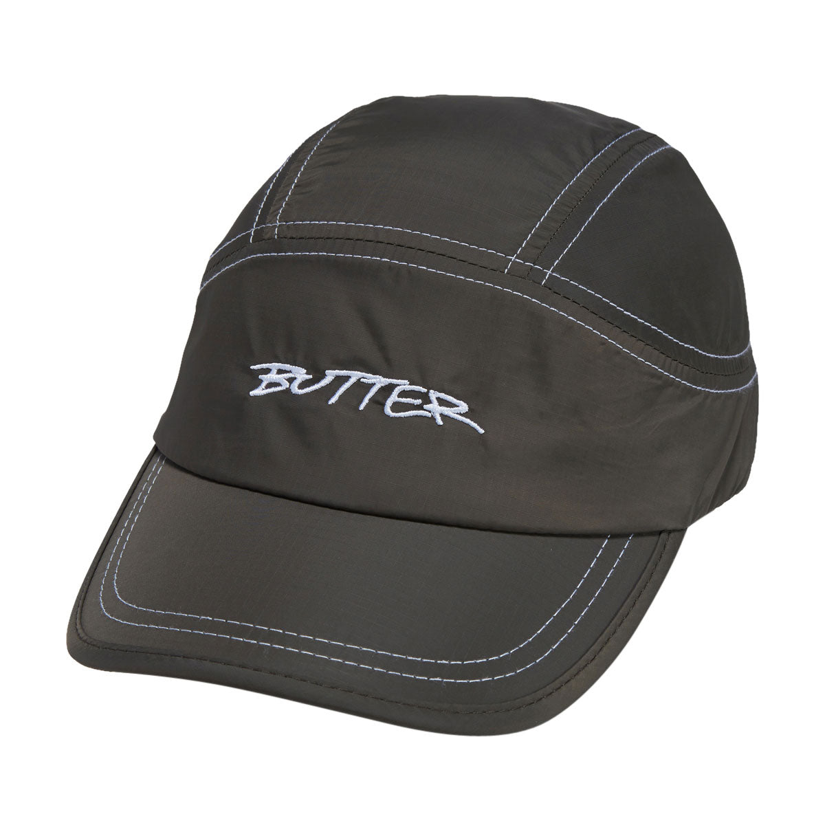 Butter Goods Trace 4 Panel Hat - Olive image 1