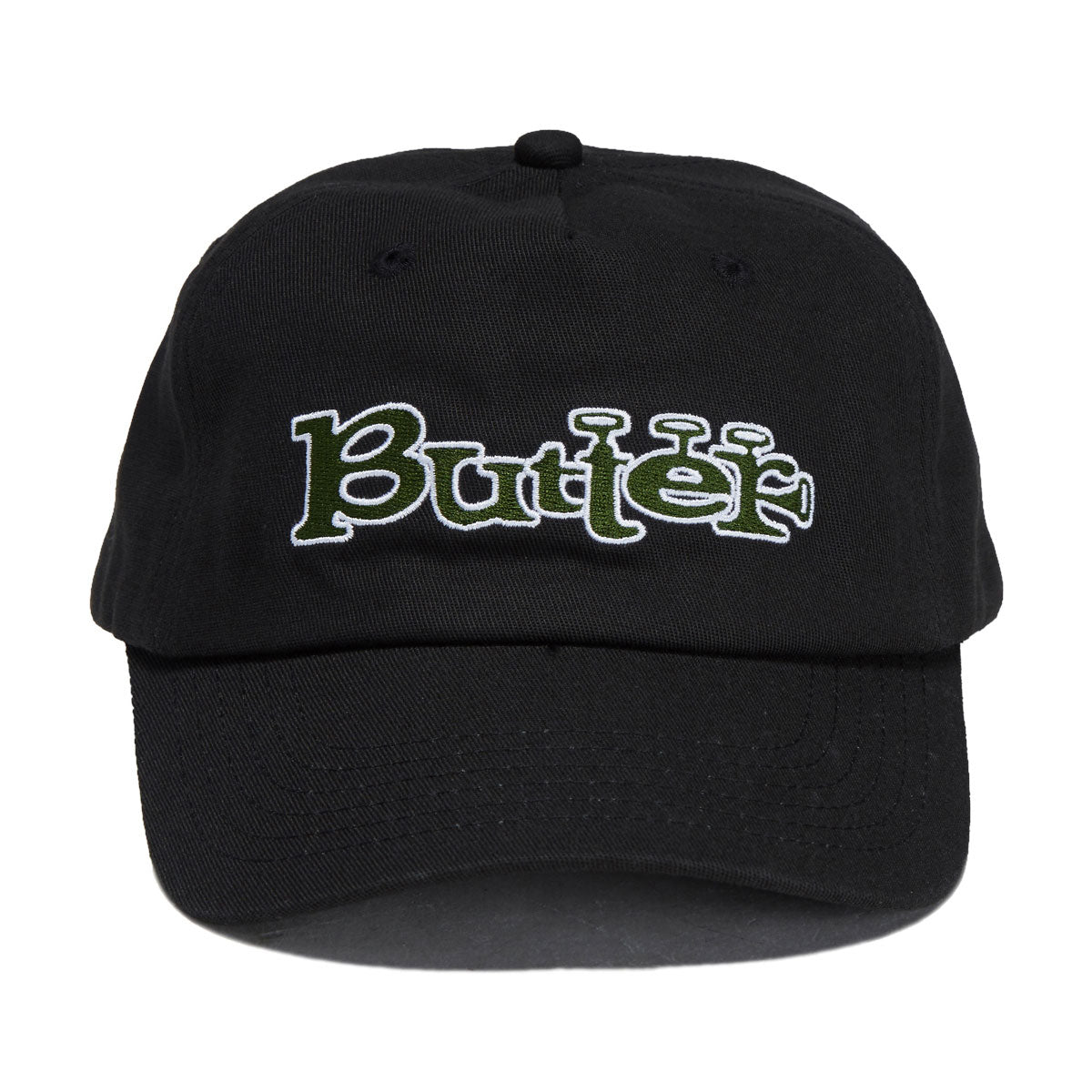 Butter Goods Trumpet 5 Panel Hat - Black image 5