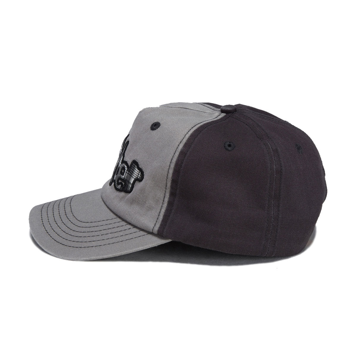 Butter Goods Stretch 5 Panel Hat - Washed Charcoal image 3
