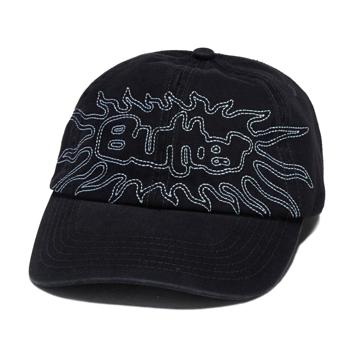 Butter Goods Solar 6 Panel Hat - Washed Black image 1