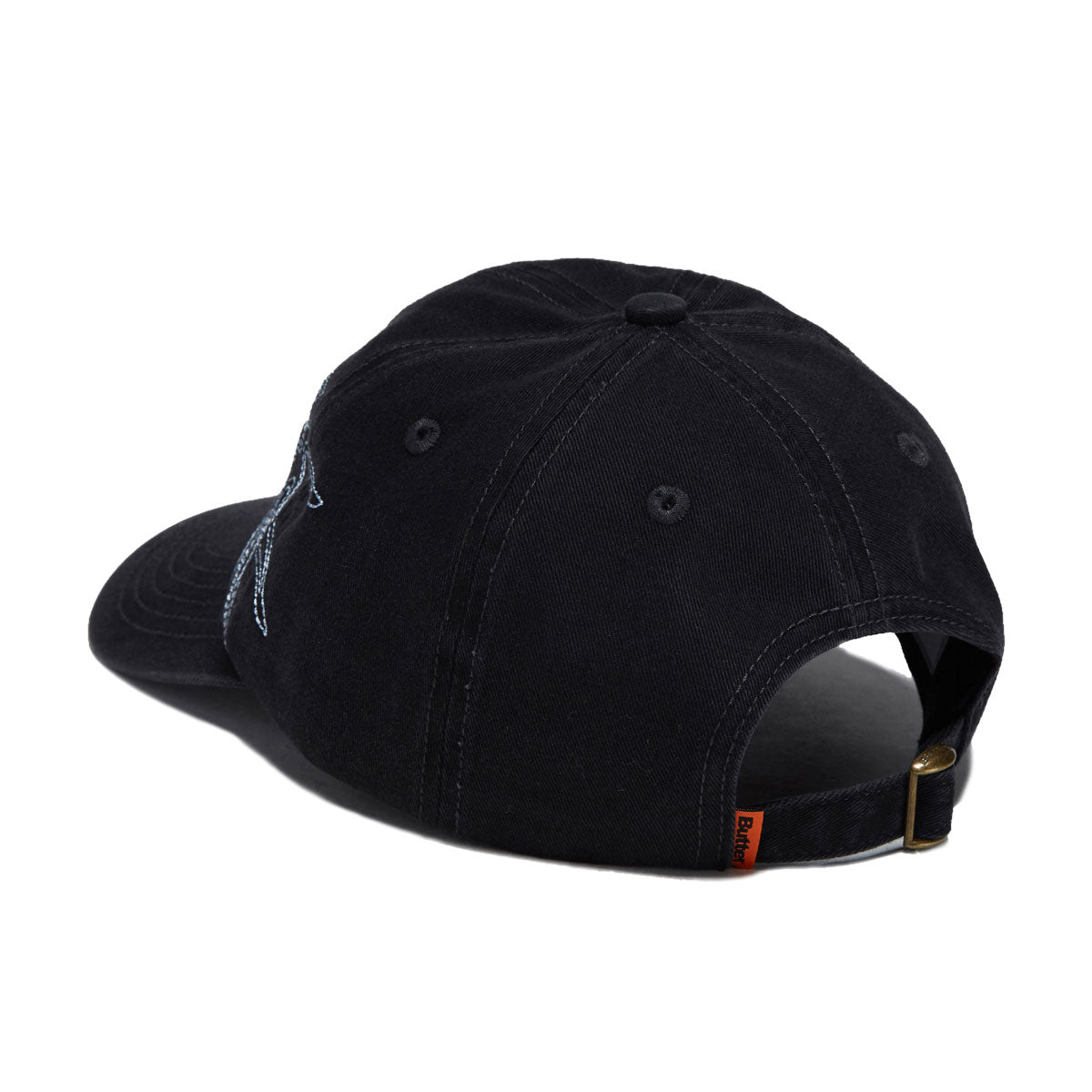 Butter Goods Solar 6 Panel Hat - Washed Black image 2