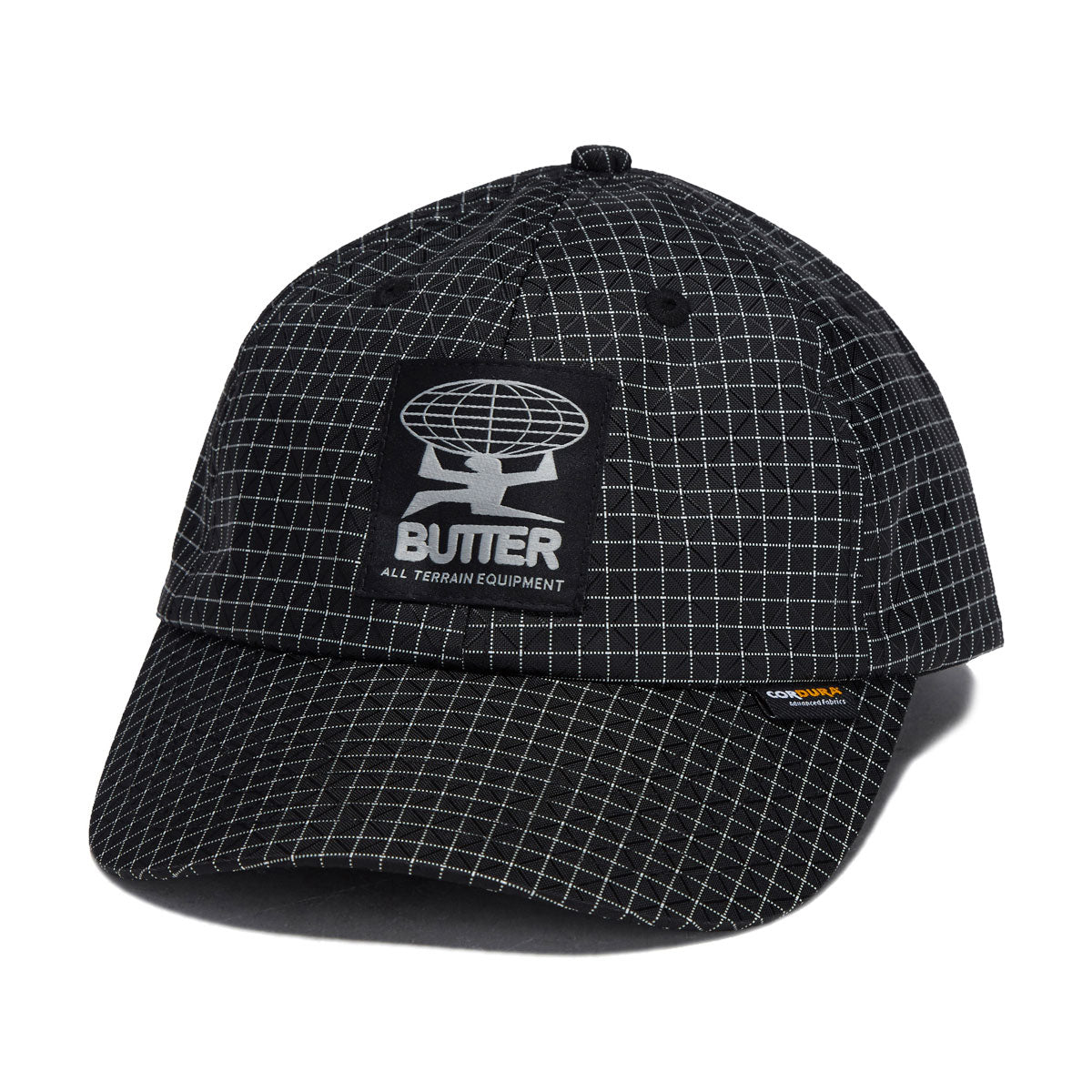 Butter Goods Cordura Terrain 6 Panel Hat - Black image 1
