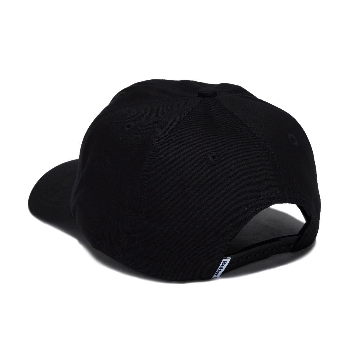 Butter Goods Collegiate 6 Panel Hat - Black image 2