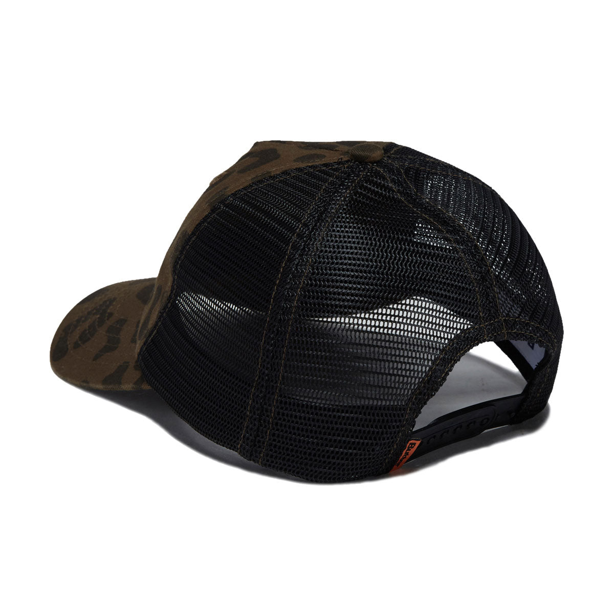 Butter Goods Stencil Trucker Hat - Leopard image 2